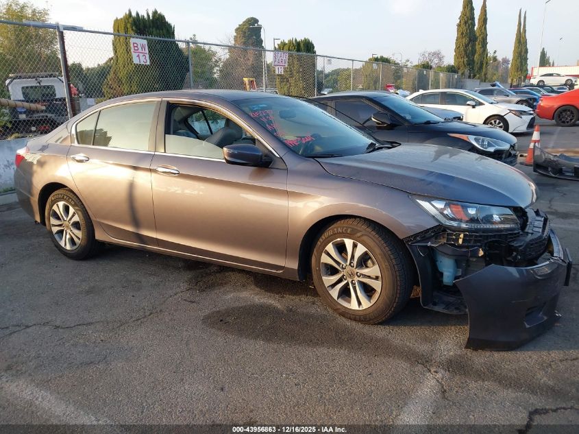 2015 Honda Accord Lx VIN: 1HGCR2F34FA150990 Lot: 43956863