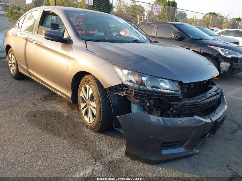 2015 Honda Accord Lx VIN: 1HGCR2F34FA150990 Lot: 43956863