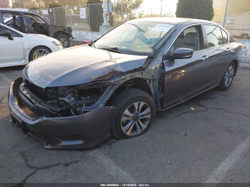 2015 Honda Accord Lx VIN: 1HGCR2F34FA150990 Lot: 43956863