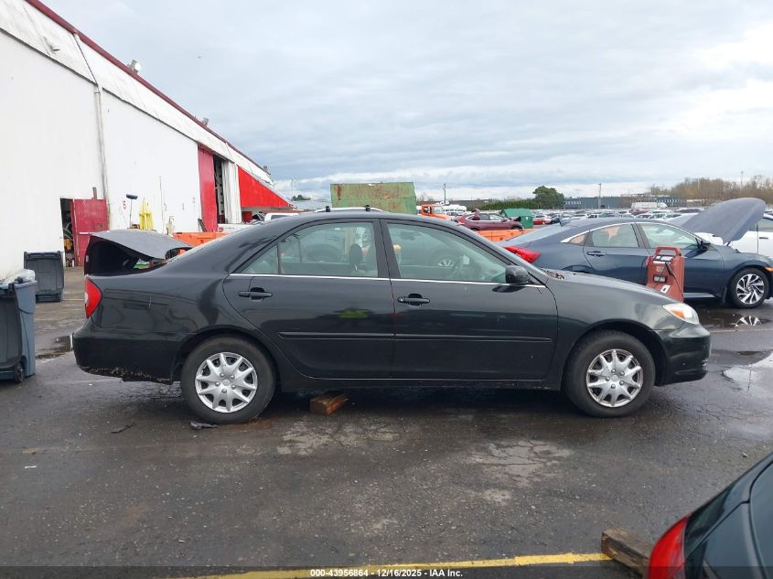 2002 Toyota Camry Le VIN: JTDBE32K420094316 Lot: 43956864