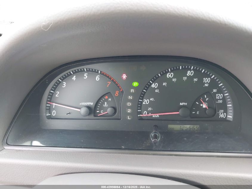 2002 Toyota Camry Le VIN: JTDBE32K420094316 Lot: 43956864