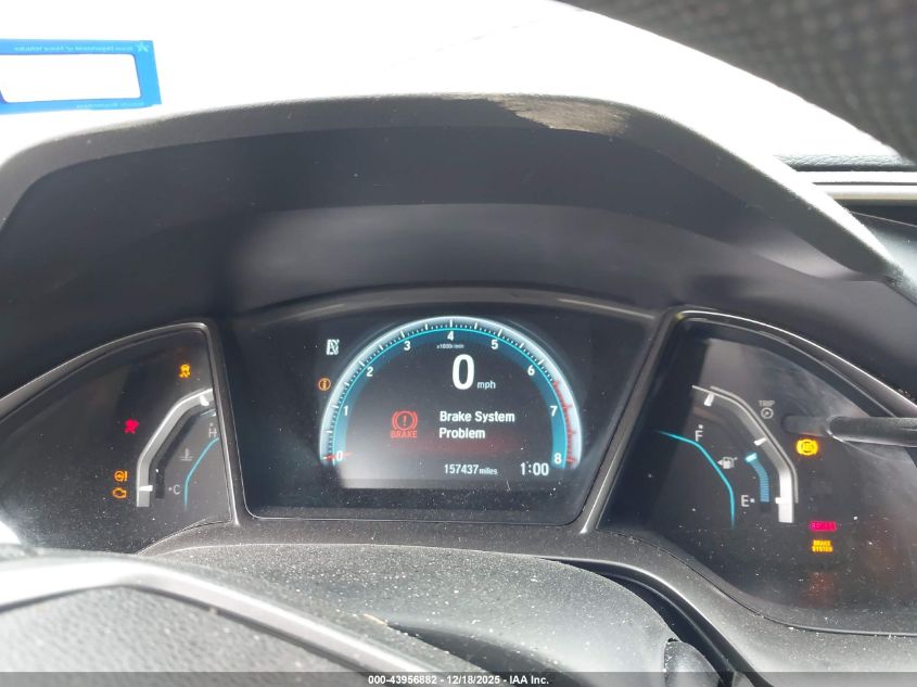 2018 Honda Civic Ex VIN: SHHFK7H58JU223255 Lot: 43956882