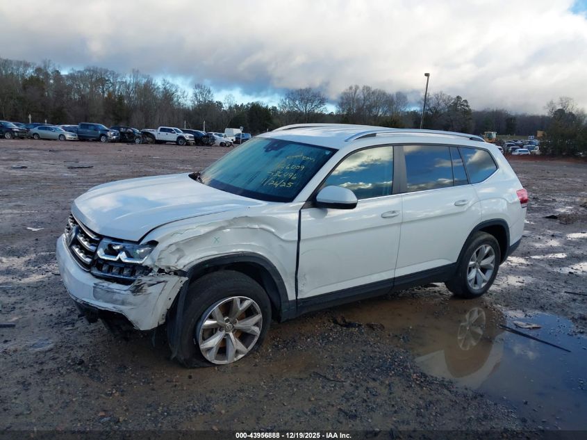 2018 Volkswagen Atlas 3.6L V6 Se/3.6L V6 Se W/Technology