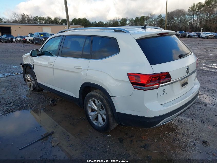 2018 Volkswagen Atlas 3.6L V6 Se/3.6L V6 Se W/Technology