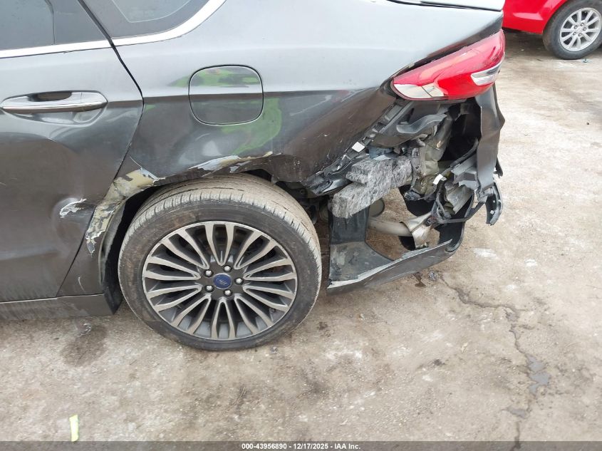 2017 Ford Fusion Titanium VIN: 3FA6P0K95HR228143 Lot: 43956890