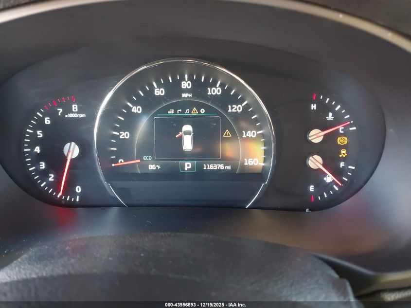 2016 Kia Sorento 2.0T Sxl VIN: 5XYPK4A1XGG011843 Lot: 43956893