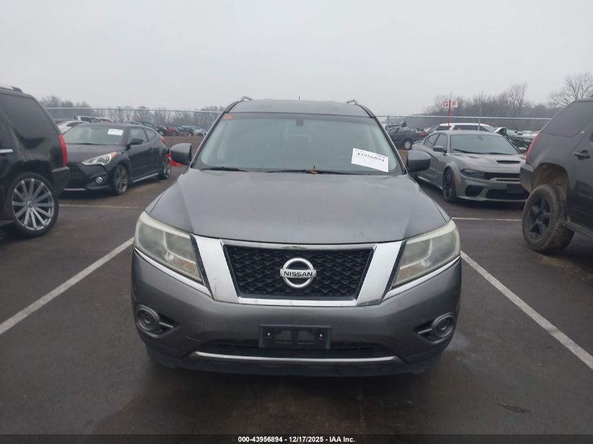 2015 Nissan Pathfinder S VIN: 5N1AR2MN8FC679949 Lot: 43956894