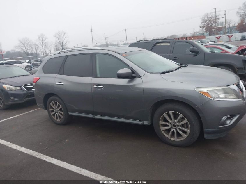 2015 Nissan Pathfinder S VIN: 5N1AR2MN8FC679949 Lot: 43956894