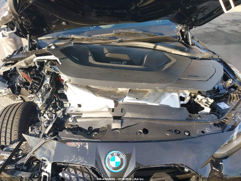 2025 BMW I4 Gran Coupe Edrive40 VIN: WBY23HD01SFU13648 Lot: 43956896