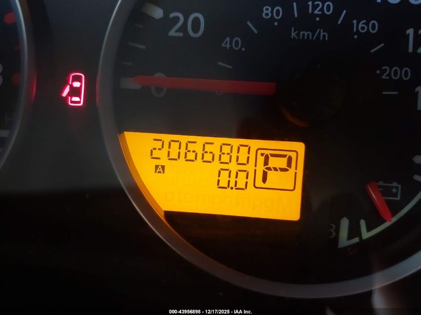 2011 Nissan Pathfinder Sv VIN: 5N1AR1NB8BC630775 Lot: 43956898