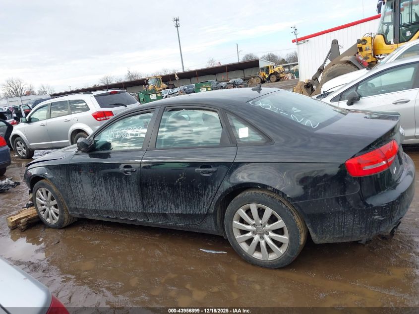 2014 Audi A4 2.0T Premium VIN: WAUBFAFL2EN004122 Lot: 43956899
