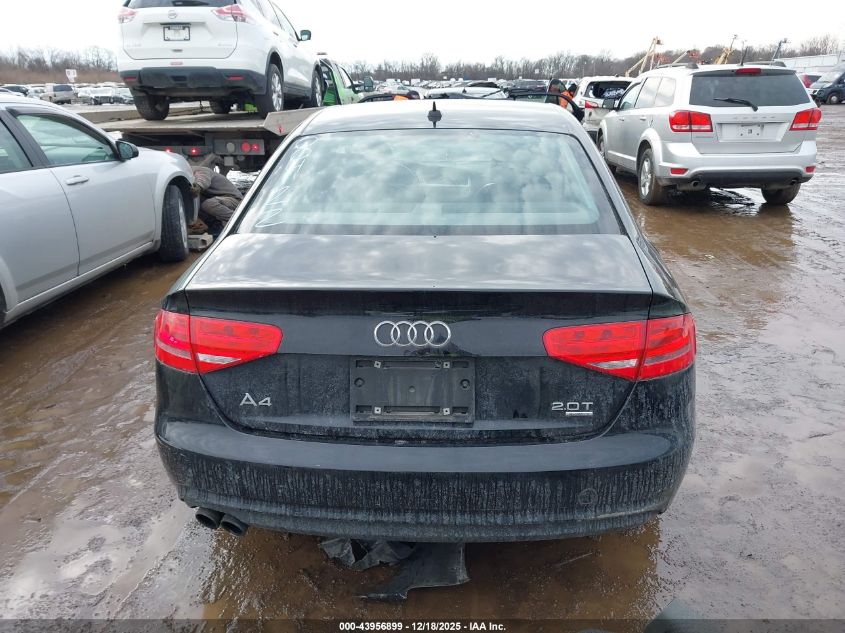 2014 Audi A4 2.0T Premium VIN: WAUBFAFL2EN004122 Lot: 43956899