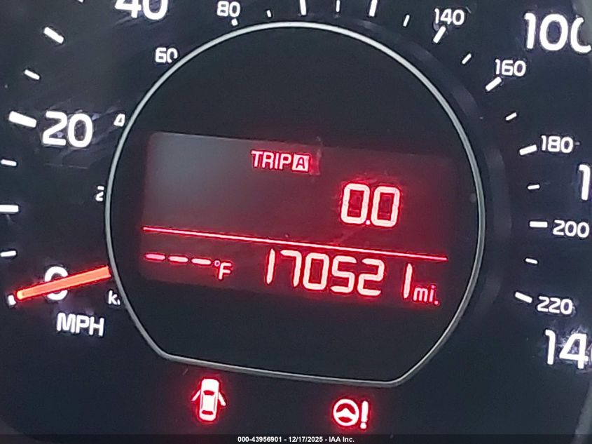 2015 Kia Soul ! VIN: KNDJX3A54F7135073 Lot: 43956901