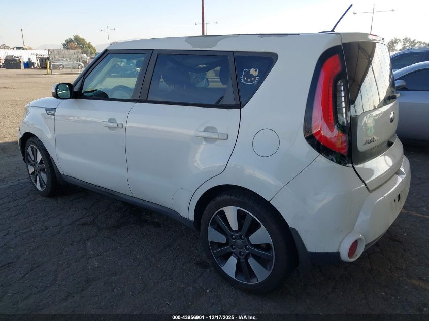2015 Kia Soul ! VIN: KNDJX3A54F7135073 Lot: 43956901