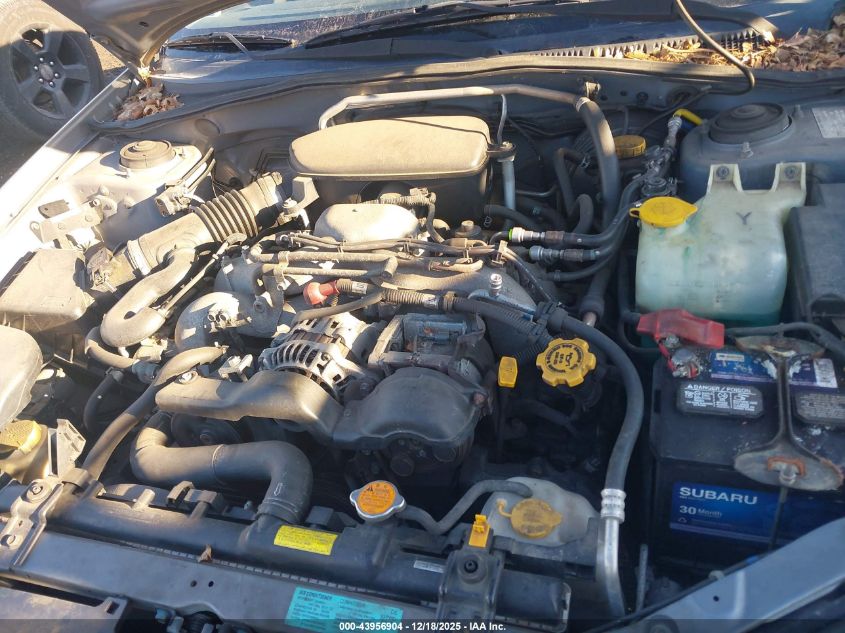 2005 Subaru Impreza 2.5Rs VIN: JF1GD67565H500184 Lot: 43956904