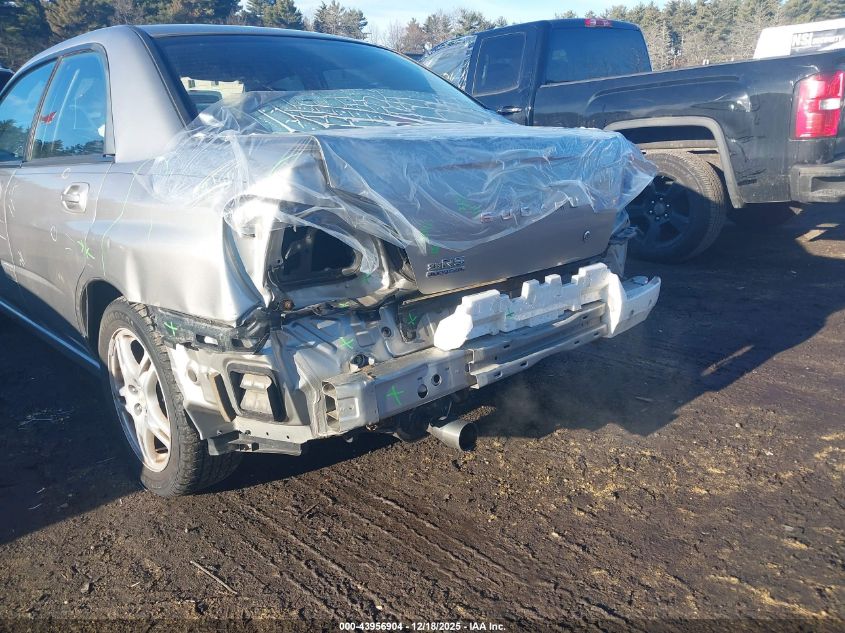 2005 Subaru Impreza 2.5Rs VIN: JF1GD67565H500184 Lot: 43956904