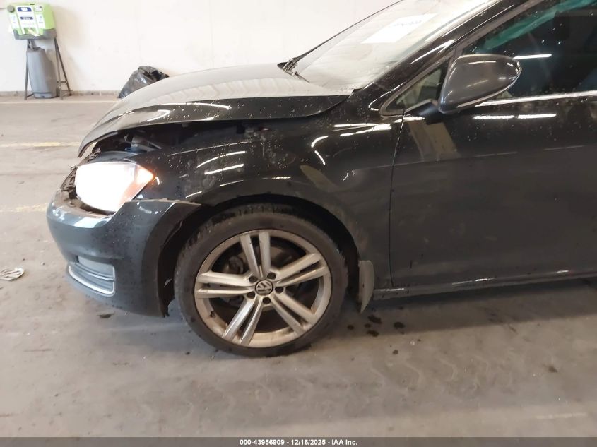 2015 Volkswagen Golf Sportwagen Tdi Se 4-Door VIN: 3VWCA7AU1FM513183 Lot: 43956909