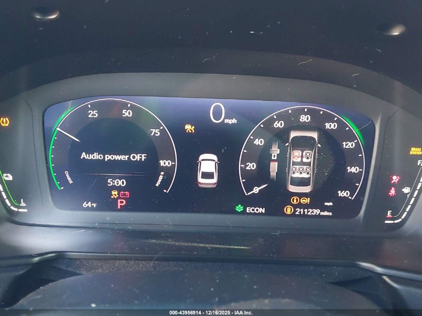 2023 Honda Accord Hybrid Ex-L VIN: 1HGCY2F67PA000676 Lot: 43956914