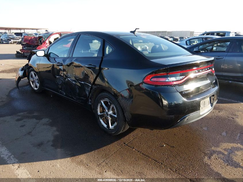 2016 Dodge Dart Sxt VIN: 1C3CDFBB3GD563439 Lot: 43956936