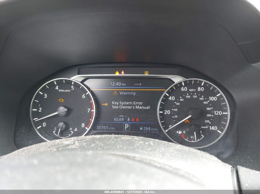 2023 Nissan Altima Sv Fwd VIN: 1N4BL4DVXPN402835 Lot: 43956941