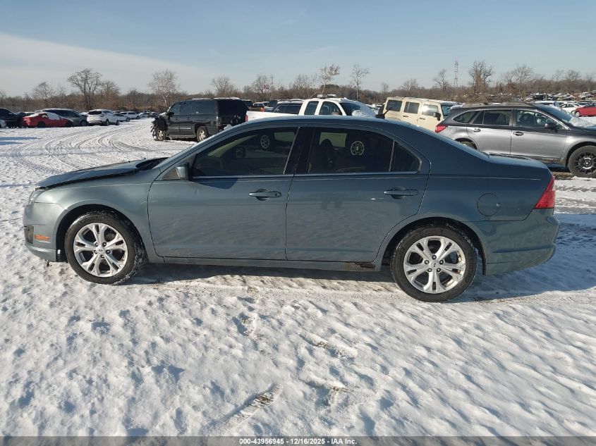 2012 Ford Fusion Se VIN: 3FAHP0HA8CR101812 Lot: 43956945