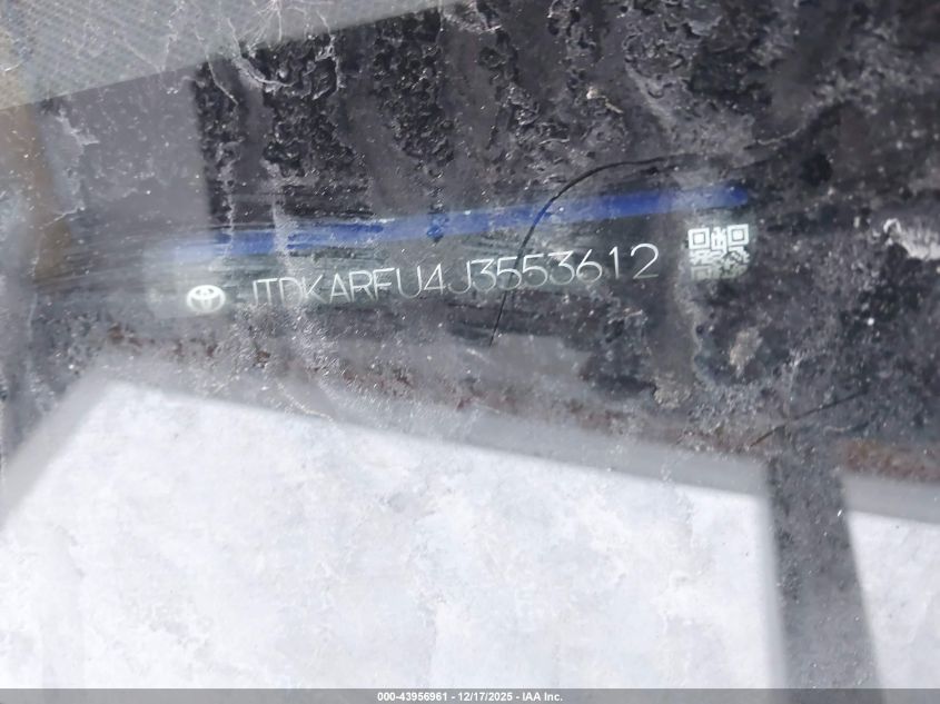 2018 Toyota Prius Three VIN: JTDKARFU4J3553612 Lot: 43956961