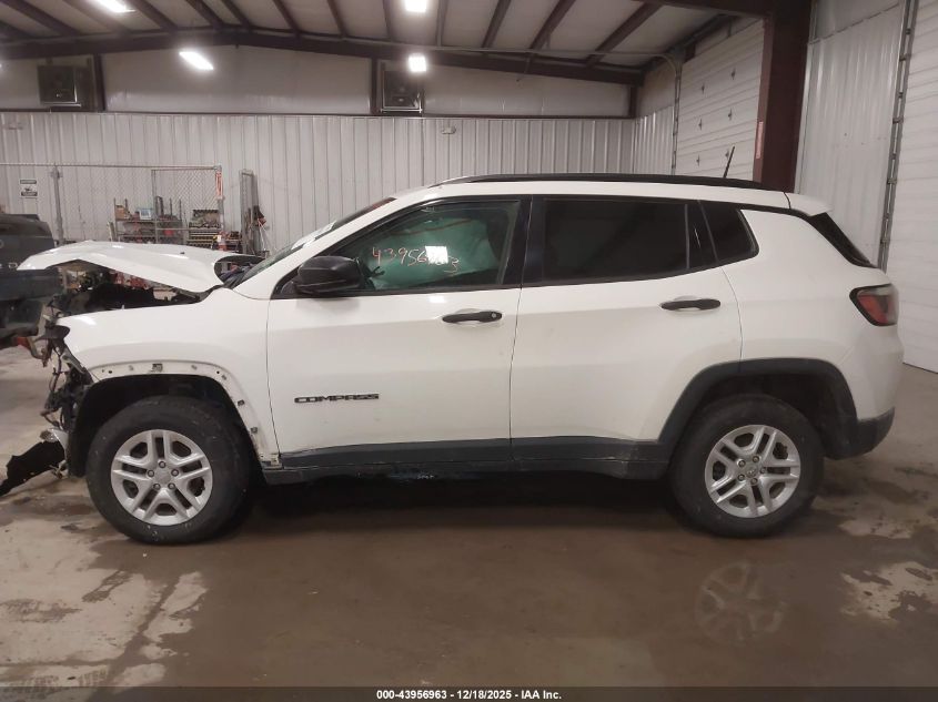 2018 Jeep Compass Sport 4X4 VIN: 3C4NJDAB5JT261459 Lot: 43956963