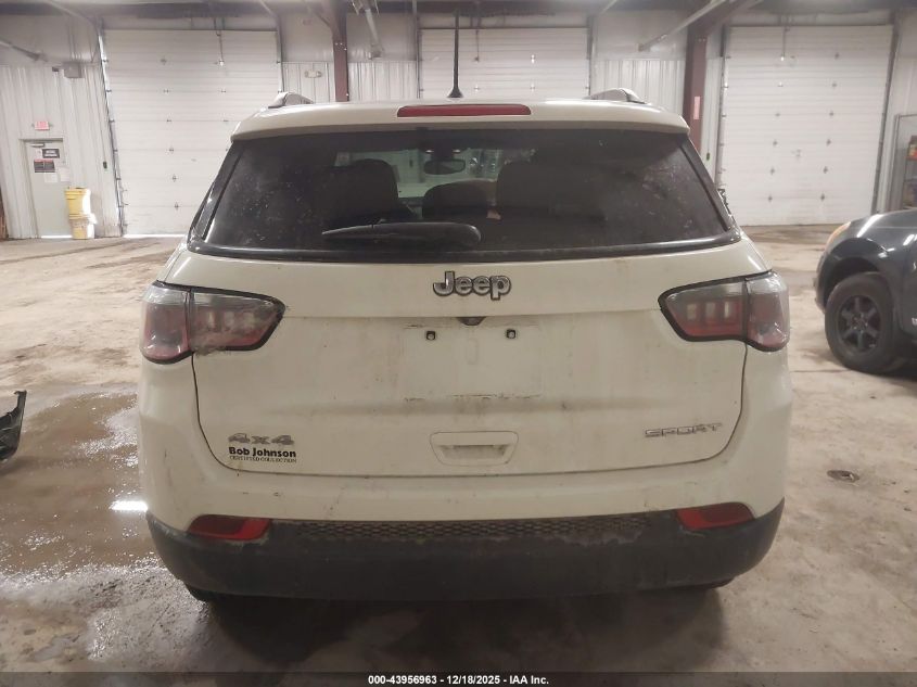 2018 Jeep Compass Sport 4X4 VIN: 3C4NJDAB5JT261459 Lot: 43956963