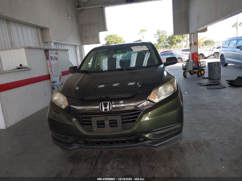 2016 Honda Hr-V Lx VIN: 3CZRU6H33GM745775 Lot: 43956967