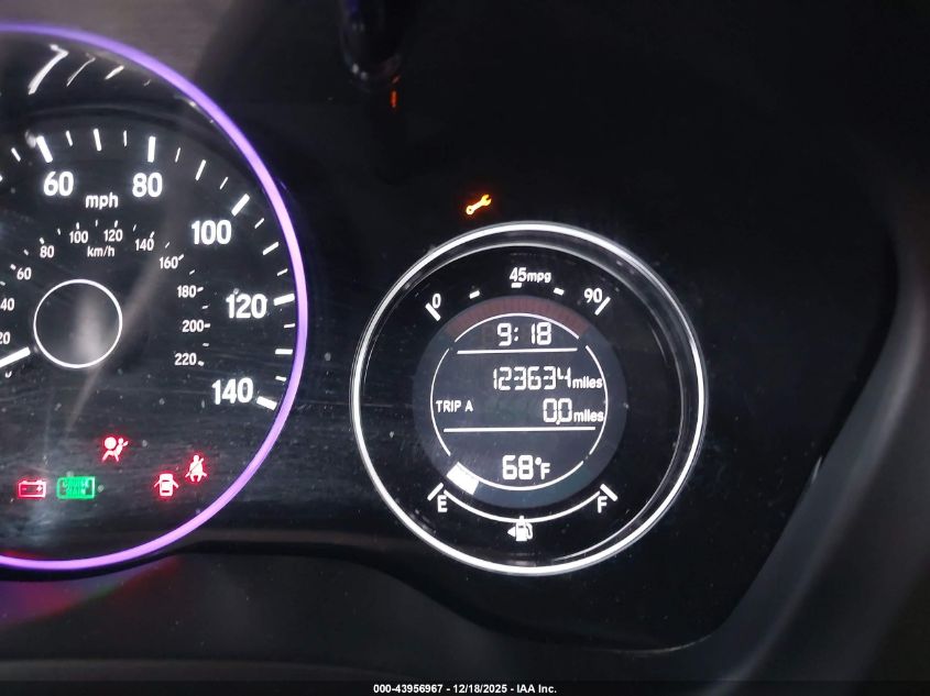 2016 Honda Hr-V Lx VIN: 3CZRU6H33GM745775 Lot: 43956967