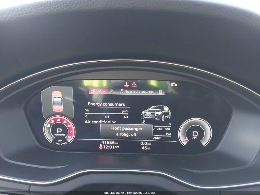 2021 Audi Sq5 Prestige Tfsi Quattro Tiptronic VIN: WA1C4AFY3M2069130 Lot: 43956972