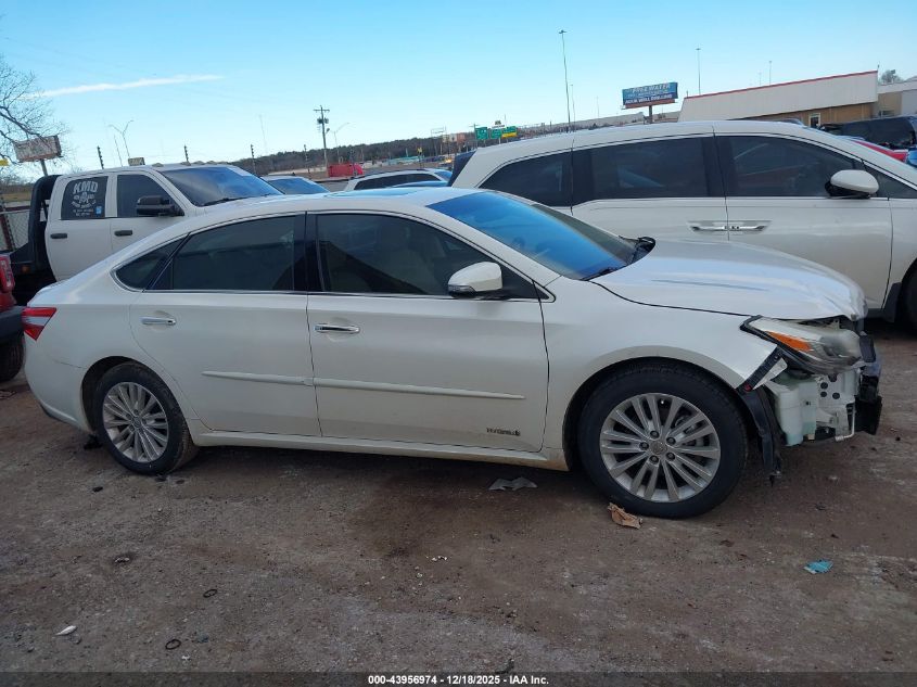 2013 Toyota Avalon Hybrid Limited VIN: 4T1BD1EB8DU013635 Lot: 43956974