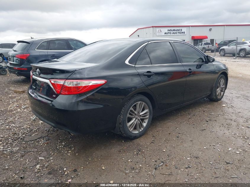2015 Toyota Camry Se VIN: 4T1BF1FK1FU915619 Lot: 43956991