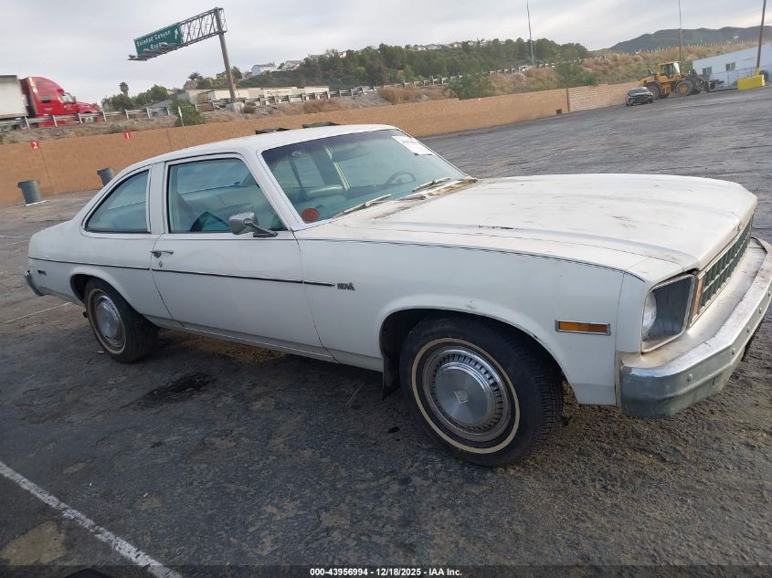 1978 Chevrolet Nova VIN: 1X27U8W185242 Lot: 43956994