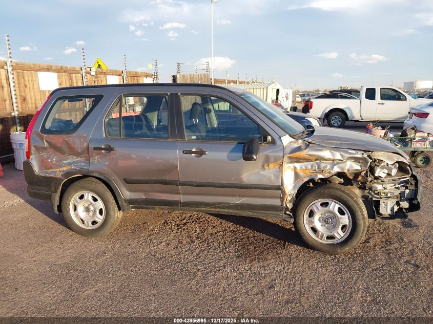 2005 Honda Cr-V Lx VIN: JHLRD78505C039149 Lot: 43956995