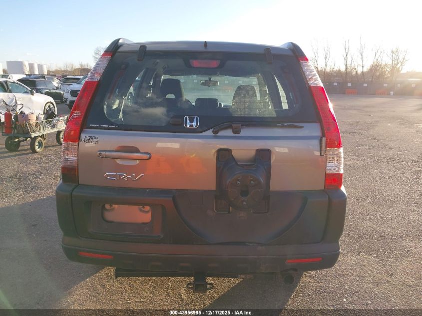 2005 Honda Cr-V Lx VIN: JHLRD78505C039149 Lot: 43956995