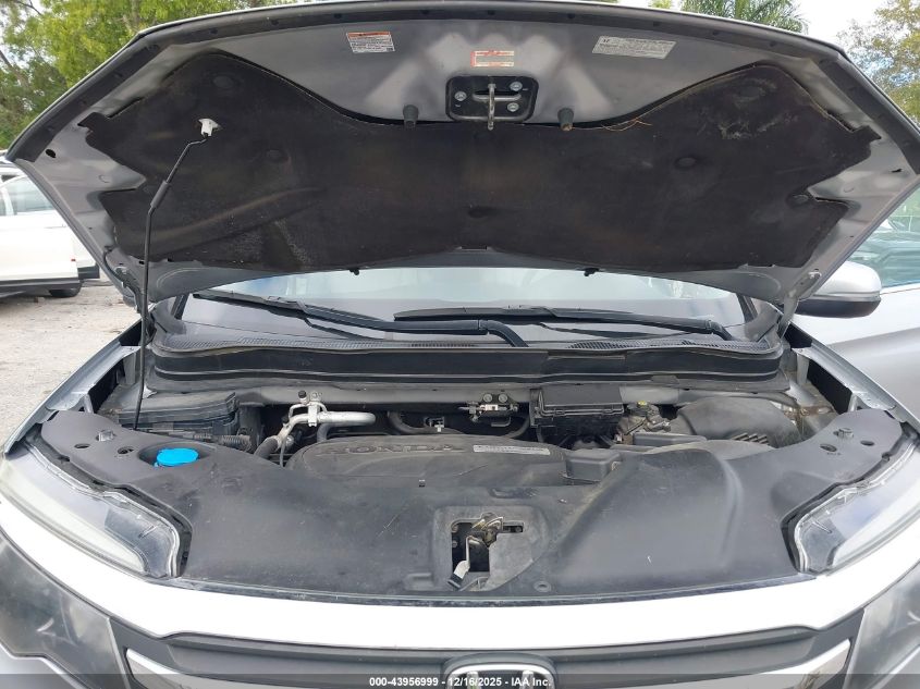 2017 Honda Pilot Ex-L VIN: 5FNYF6H59HB102205 Lot: 43956999