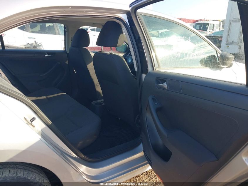 2012 Volkswagen Jetta 2.0L S VIN: 3VW1K7AJ0CM343727 Lot: 43957004