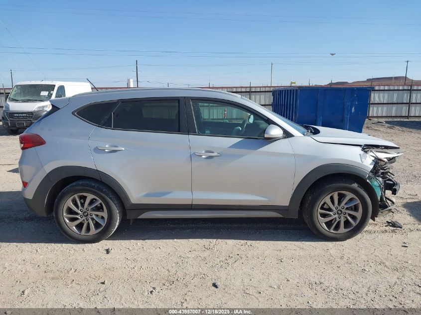 2017 Hyundai Tucson Se VIN: KM8J3CA4XHU481325 Lot: 43957007
