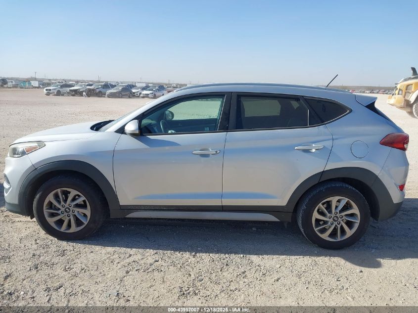 2017 Hyundai Tucson Se VIN: KM8J3CA4XHU481325 Lot: 43957007