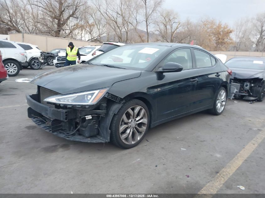 2019 Hyundai Elantra Sel VIN: 5NPD84LF8KH403585 Lot: 43957008