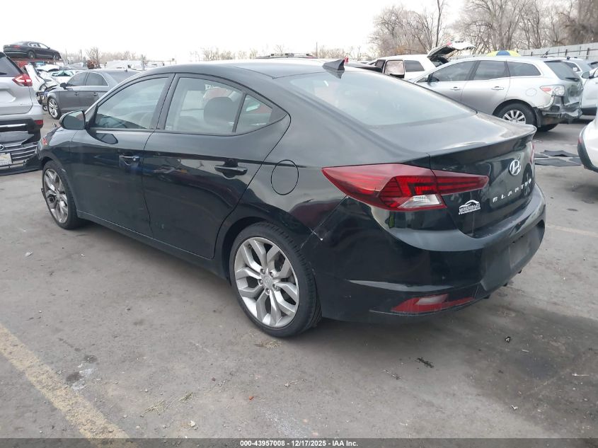 2019 Hyundai Elantra Sel VIN: 5NPD84LF8KH403585 Lot: 43957008