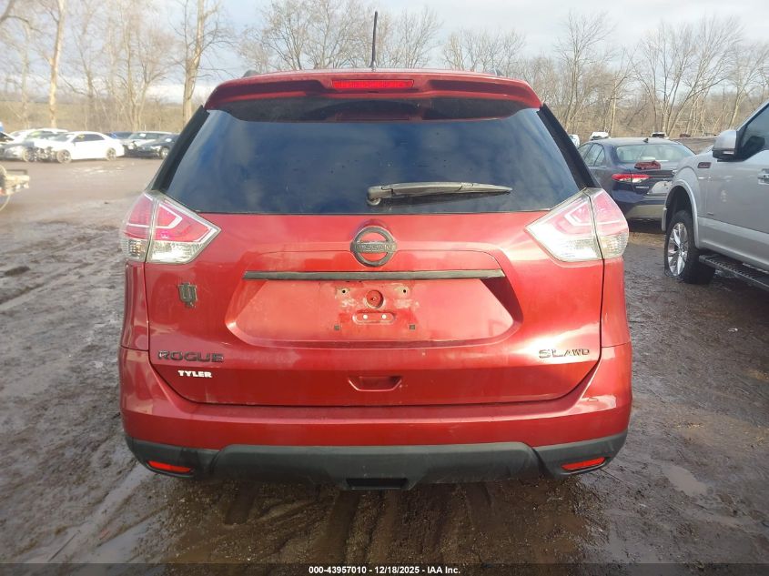 2015 Nissan Rogue Sl VIN: 5N1AT2MV5FC899454 Lot: 43957010
