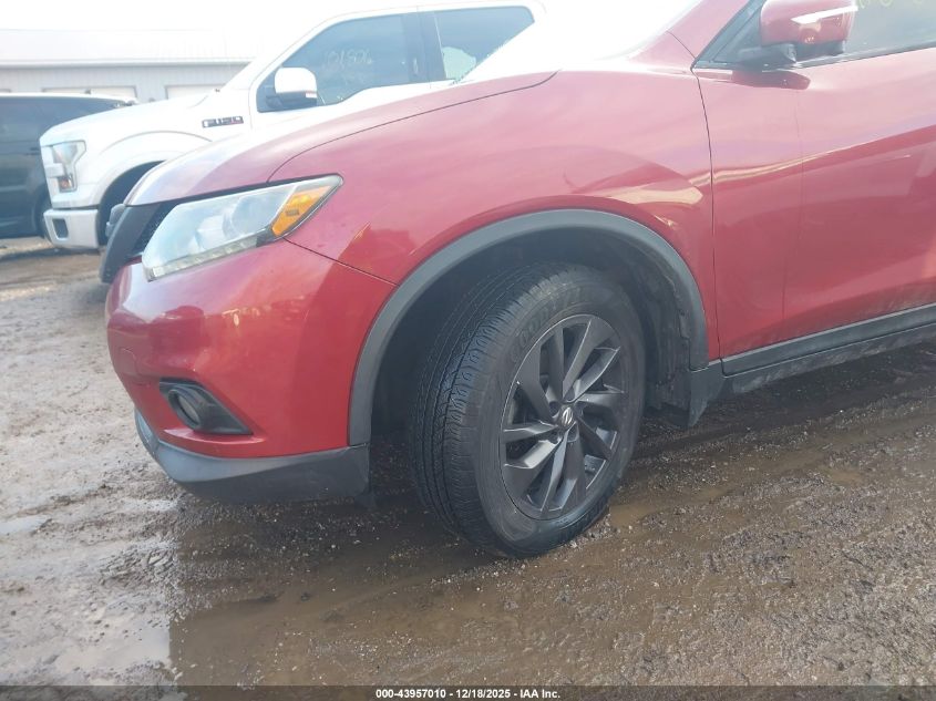 2015 Nissan Rogue Sl VIN: 5N1AT2MV5FC899454 Lot: 43957010