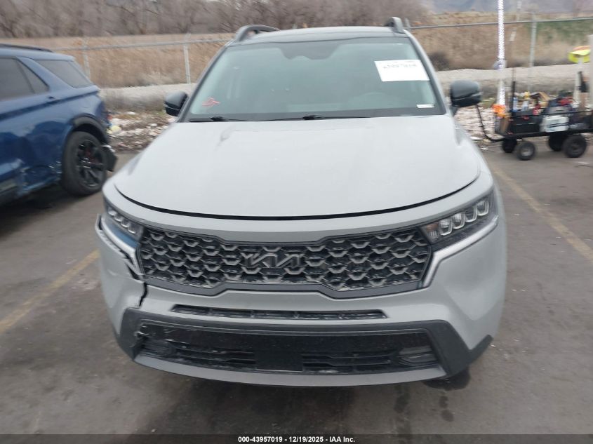 2023 Kia Sorento X-Line Ex VIN: 5XYRHDLF9PG185354 Lot: 43957019