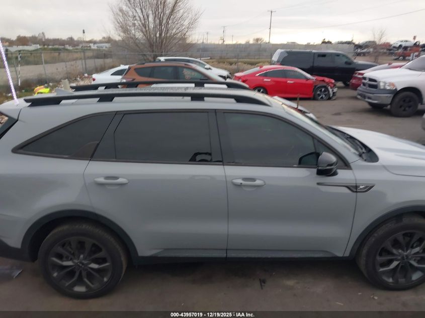 2023 Kia Sorento X-Line Ex VIN: 5XYRHDLF9PG185354 Lot: 43957019