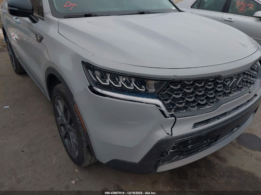 2023 Kia Sorento X-Line Ex VIN: 5XYRHDLF9PG185354 Lot: 43957019