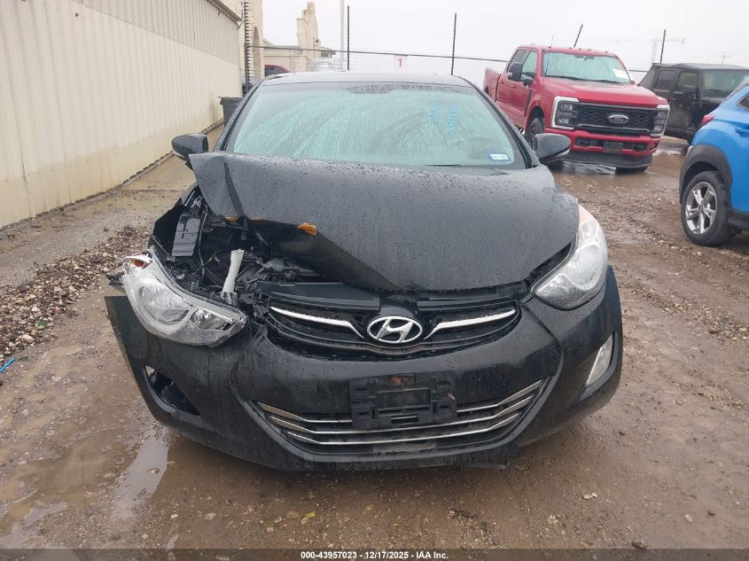 2013 Hyundai Elantra Limited VIN: 5NPDH4AE2DH440385 Lot: 43957023