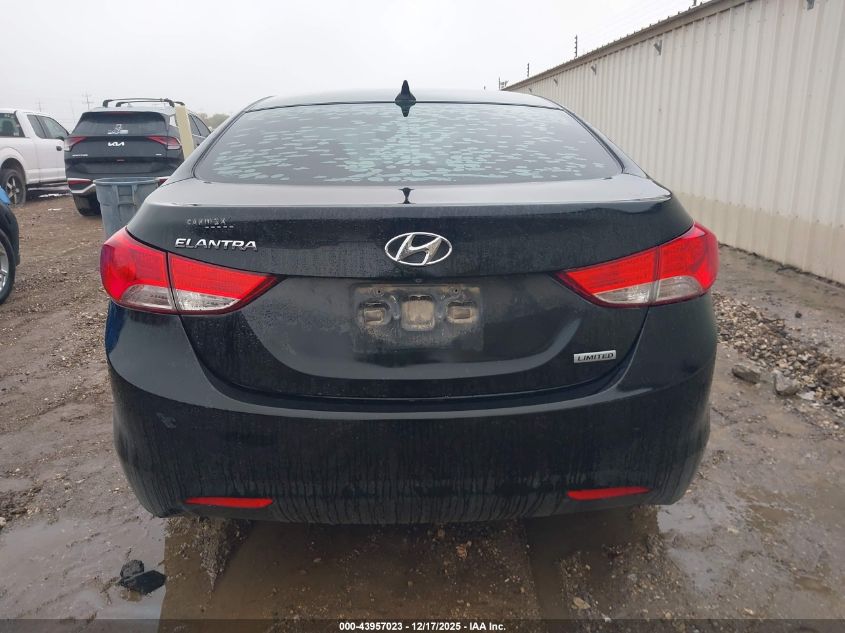 2013 Hyundai Elantra Limited VIN: 5NPDH4AE2DH440385 Lot: 43957023