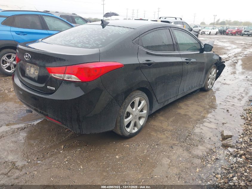 2013 Hyundai Elantra Limited VIN: 5NPDH4AE2DH440385 Lot: 43957023